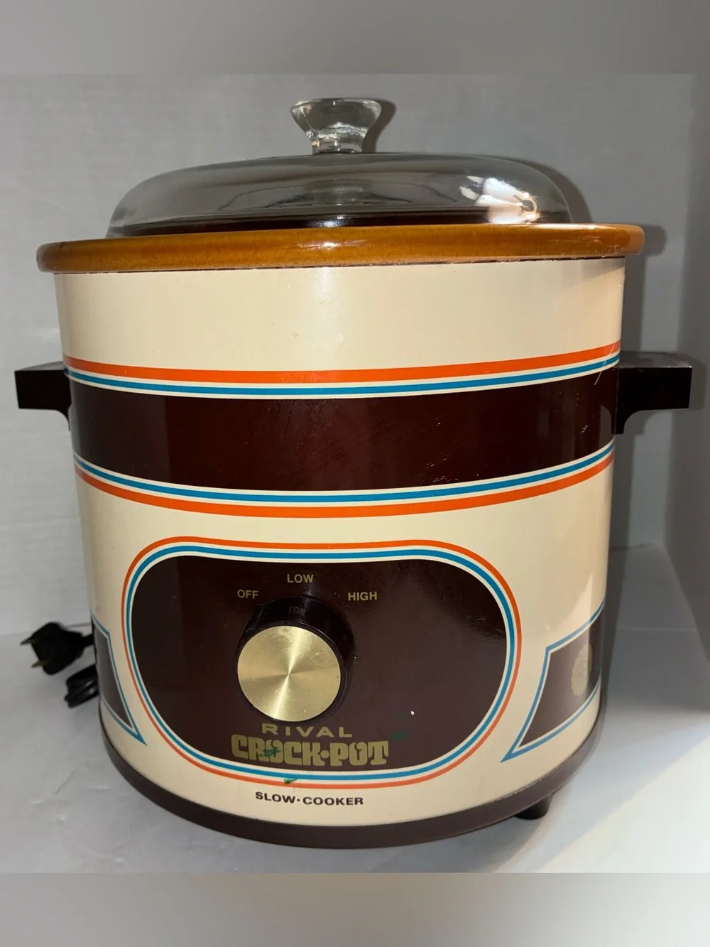 VintageRival Crock-Pot Slow Cooker Crock Pot Mid Century Modern
